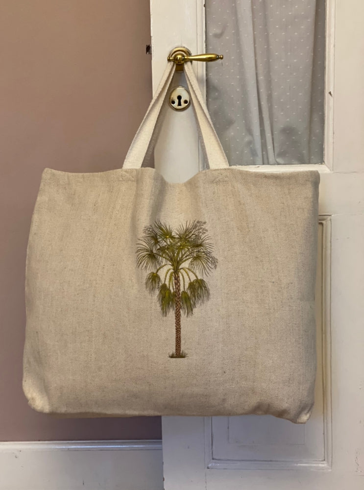 Bungalow Sunset Palm tote