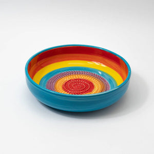 Plato de ceramica rallador de queso / Multicolor IRIS