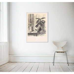 
                
                    Hent billedet ind I galleri viser, Uden ramme - Living Room Copenhagen 1948 plakat Bungalow Tisvildeleje 🌴 
                
            